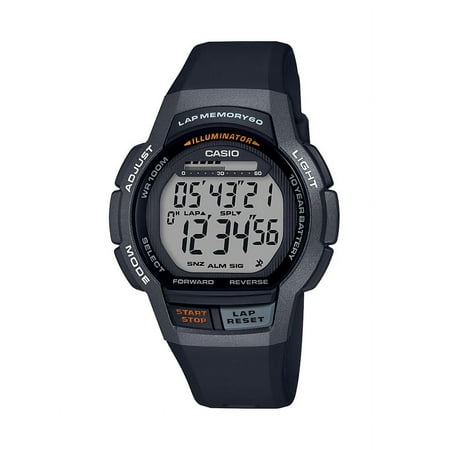 Casio Men s 60-Lap Runner s Watch - Black WS1000H-1AV