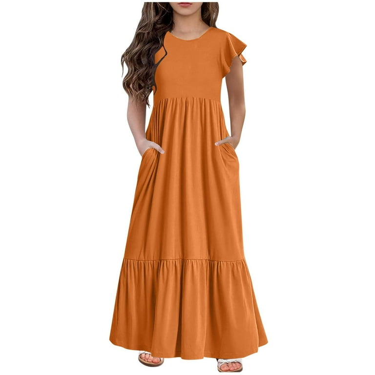 holiday skater dresses Sorbet Swirl Skater Dress Size 7-8 / Ombre Pink main image 0