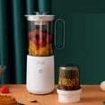 thumbnail image 3 of Licuadora eléctrica multifuncional para uso doméstico, exprimidor automático de frutas y verduras con enchufe CN, taza exprimidora portátil, 3 of 7