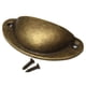 thumbnail image 5 of 10 pomos de armario con forma de concha, para puerta de cajón, con forma de concha, estilo retro 82x35mm, 5 of 8