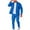 Blue, variant on Aofany Men's Outfit Activewear Tracksuit Mens Jogging Suits Sets 2 pcs Jacket and Pants Big and Tall Athletic Sweatsuit