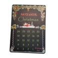 thumbnail image 3 of Calendarios de Adviento con escenas decorativas, accesorios de madera, pizarra de regalo para la sala de estar. sin soporte, 3 of 8