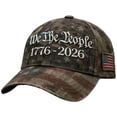 thumbnail image 4 of Lispipm Womens and Mens Fashion Baseball Cap USA 250 Year Anniversary Breathable Patriotic Hat for Outdoor Travel Green, 4 of 5
