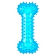 Vibrant Life Fetch Buddy Spiky Blue Bone Dog Toy, Chew Level 3