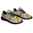thumbnail image 6 of Fall Thanksgiving Fall For Jesus He Never Leaves Halloween Shoes Sneakers Black Size 8, 6 of 7
