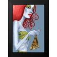 thumbnail image 2 of Goddess, Jami 13x18 Black Modern Framed Museum Art Print Titled - Bat, 2 of 5