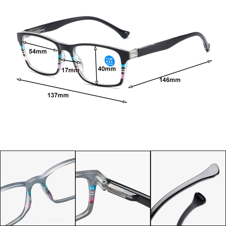 Blue Light Blocking Reading Glasses 3.50 for Men and Women  display picture 1