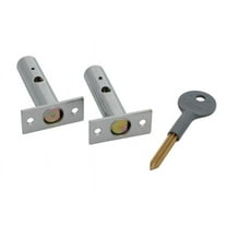 Yale Locks - PM444 Door Security Bolts Polished Chrome Finish Visi of 2