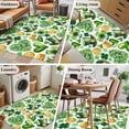 thumbnail image 6 of Area Rug 48×72in, St Patrick's Day Clovers Hat Coin Floor Carpet Living Room Rug, Green Heart Shamrocks Leaf Non-Slip Welcome Mat Indoor Rugs for Bedroom Dining Room, 6 of 9