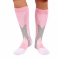 thumbnail image 1 of 2 Pack Compression Socks,Compression Sock Women & Men - Best Running, Athletic Sports,Flight Travel, 1 of 5
