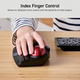 thumbnail image 3 of Control de dedo índice USB inalámbrico Trackball ELECOM HUGE de 2,4 GHz, 3 of 9