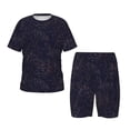 thumbnail image 1 of Balery Copper-Gold Gloss Outline Flower1 Conjunto de Pijama Infantil de Manga Corta con Estampado – Ropa de Dormir de Algodón Suave-4X-Large, 1 of 6