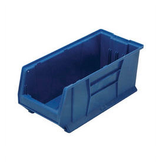 Quantum Plastic Hulk Stacking Bin 11"W x 24"D x 10"H Blue