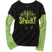 Girls' Mock Layer Long-Sleeve Tee