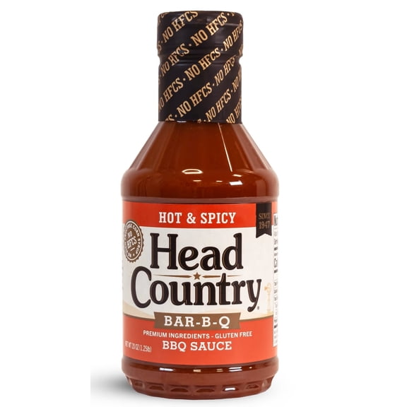 Head Country Hot & Spicy BBQ Sauce, 20 oz