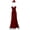 Red, variant on Women's Jessica Rabbit Christmas Red Sexy Dress with Hat