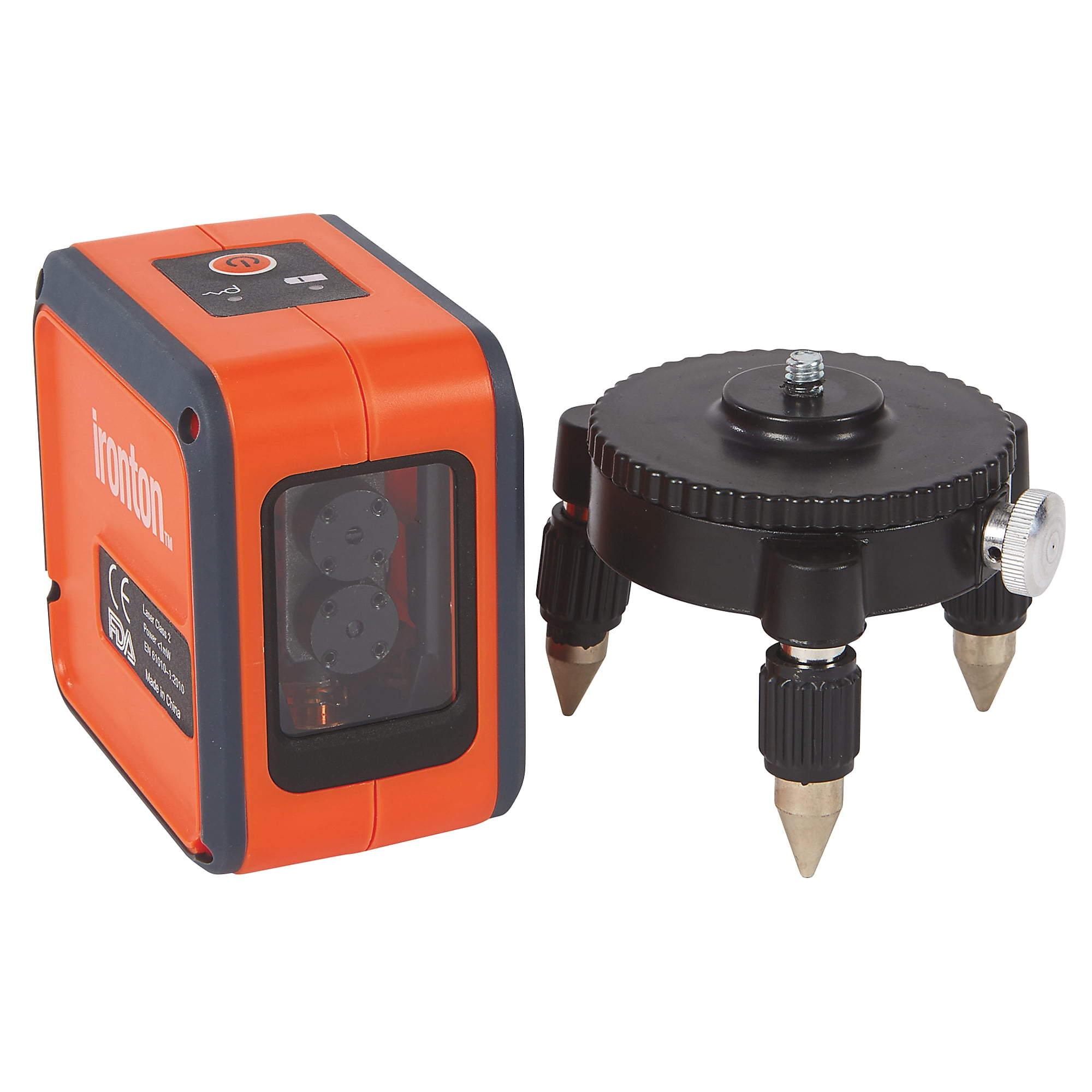 Ironton 30ft. Self-Leveling Cross Line Laser Level