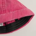 thumbnail image 7 of Hsqqdc 1pc Rose Red Cotton Rolled Edge Docker Cap Unisex Brimless Cat Ear Hat for Daily Street Wear, 7 of 7
