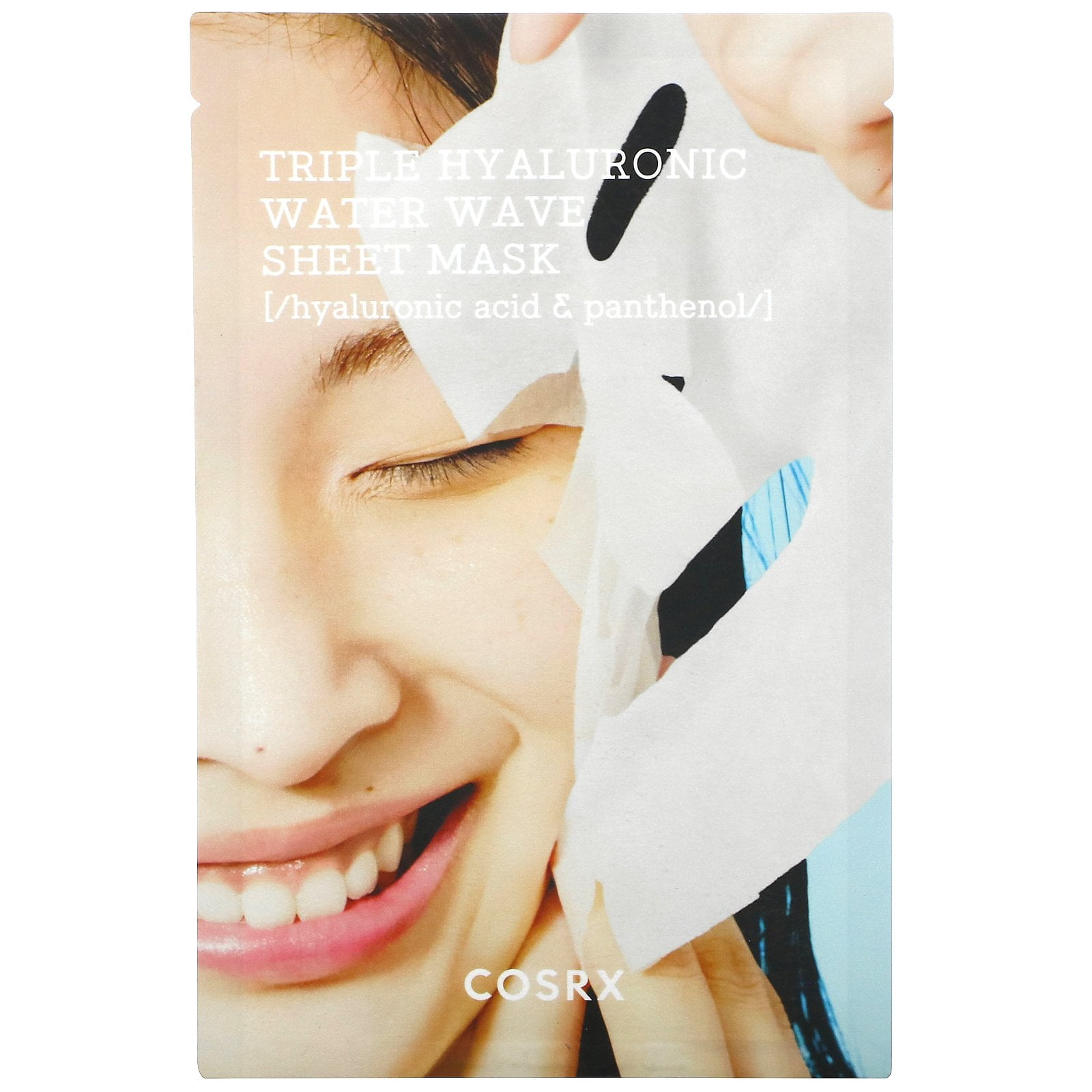 Cosrx Hydrium, Triple Hyaluronic Water Wave Beauty Sheet Mask, 1 Sheet