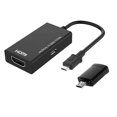 thumbnail image 2 of Micro Usb To Hdmi 1080p Hd Tv Cable Adapters For Android Phone S2 I9300 S4 I9500 Note2 N7100, 2 of 5