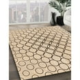 thumbnail image 3 of Ahgly Company Machine Washable Indoor Round Transitional Copper Brown Area Rugs, 8' Round, 3 of 7