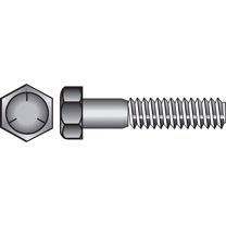 Hillman 1/2" Heat Treated Zinc Steel Hex Head Cap Screw