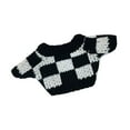 thumbnail image 5 of Kokiya Doll Clothes for 20cm Dolls DIY Birthday Gift Dress up Cute Knitted Clothing Black White, 5 of 9