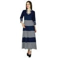 thumbnail image 2 of Phagun Designer Indian Blue Printed Casual Kurta Women Kurti Top Tunic Dress, 2 of 8