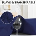 thumbnail image 2 of Amorosa 2 Piezas Fundas de Almohadas Impermeable Protectores de Almohada Suaves y Acogedoras para el Hogar Dormitorio Hotel Azul Estándar-50*80cm, 2 of 6