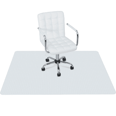 60x46" Chair Mat Non-slip PVC Floor Carpet Protector for Desk Home Office