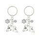thumbnail image 1 of 2 llaveros colgantes con forma de patines de hielo para bolsos, decoraciones delicadas., 1 of 6