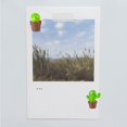 thumbnail image 2 of Imanes de Nevera de Cactus, 12 Piezas Lindos Imanes de Nevera Pegatinas Imán de Planta Placa de Imán Linda Decoración de Oficina en el Hogar para Nevera (Tipos Aleatorios) brillar Electrónica, 2 of 5