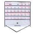 thumbnail image 4 of Monthly Calendar, Simple Appearance Small Grid Wall Hanging Pocket Calendar  for Living Room 44x42cm, 4 of 8