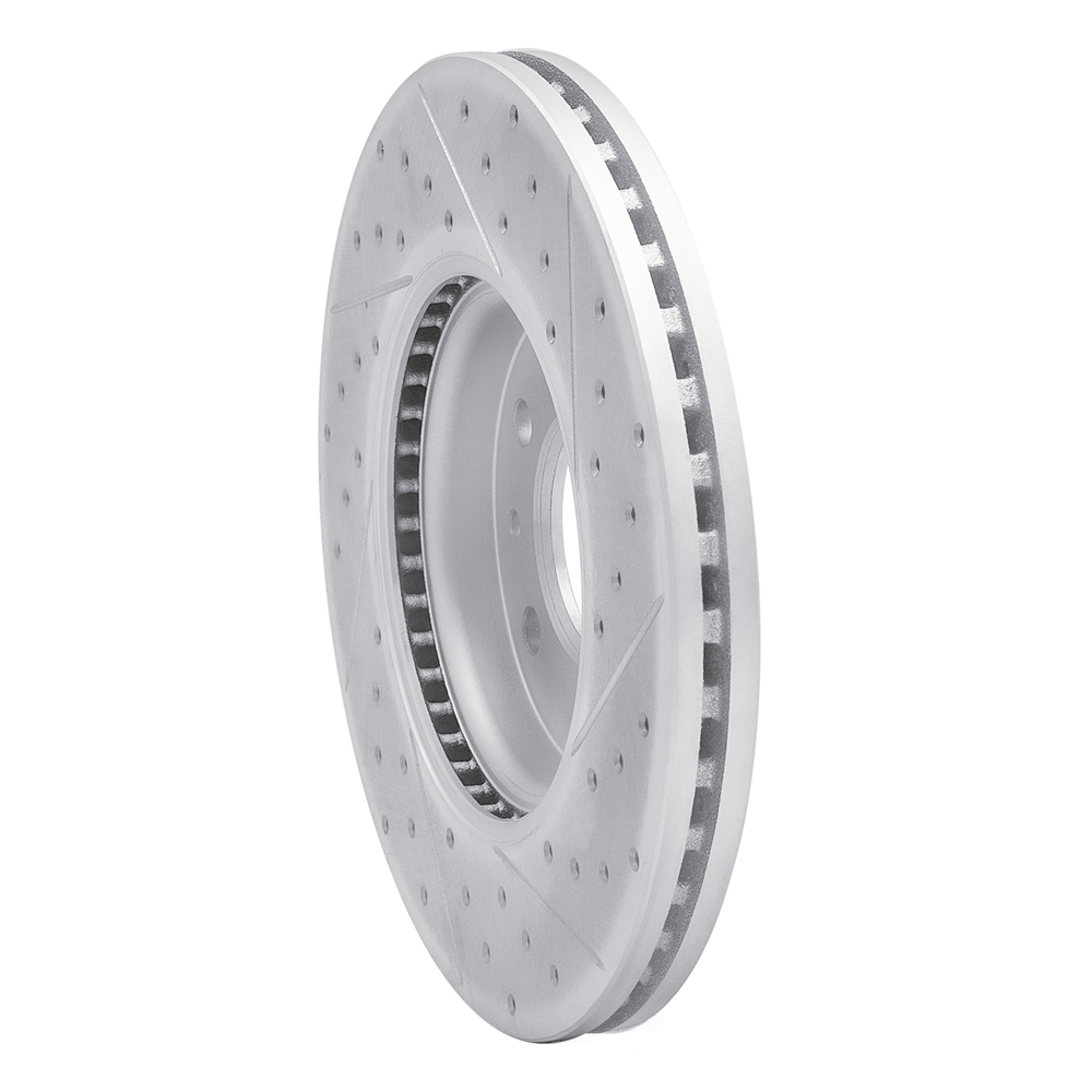 Dynamic Friction Company 830-45045L DFC Geoperformance Rotor - Drilled and Slotted