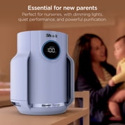 Shark NeverChange Air Purifier, Compact Pro, HEPA Filter, CleanSense IQ, Anti-Allergen, 250 Sq Ft, HP070 Lilac