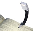 thumbnail image 1 of Luces de lectura LED, luz de lectura recargable por USB, luz nocturna para ojos, lámpara de clip de 3 modos de brillo en el libro, flexible de 360°, en iluminación de cama (plata) JM  MX-0134997FYD, 1 of 5