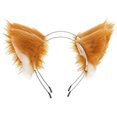 thumbnail image 2 of Headbands Girls Cute Headband For Cosplay Party Fox Ears Shape Plush Material 2Pcs, 2 of 5