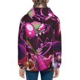 thumbnail image 3 of Invader Zim Youth Sweatshirt Hoodies Pullover 3D Print Novelty Hooded Hoody Clothes For Boys Girls Teen Clothing, 3 of 7