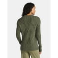 thumbnail image 4 of Time and Tru Women’s and Women’s Plus Mixed Stitch Sweater, Midweight, Sizes XS-4X, 4 of 6