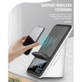 thumbnail image 5 of Bluetooth Speaker Smart Alarm Clock Calendar Wireless Charging Dock Mobile Phone Holder Stand Radio White, 5 of 5