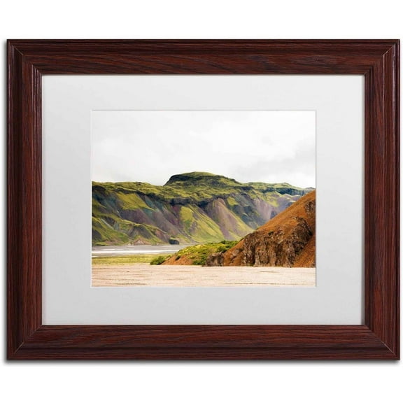 Trademark Fine Art 'Nature Speaks' Canvas Art by Philippe Sainte-Laudy, White Matte, Wood Frame