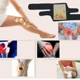 thumbnail image 3 of Rodillera ajustable de turmalina, terapia magnética autocalentable, cinturón protector, masajeador de rodilla para artritis, 1 par, 3 of 4