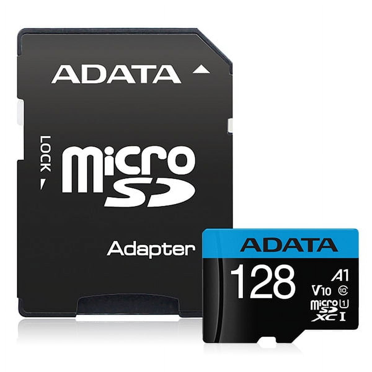 128GB Micro SD Card Class 10 Flash Memory Card with Adapter Memory