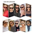 thumbnail image 3 of Lentes de Sol SOJOS Trendy Y2K Rectangulares Polarizados SJ2228, 3 of 5