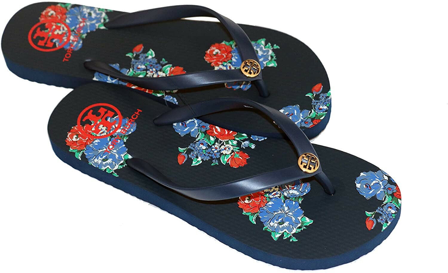 tory burch tea rose flip flops