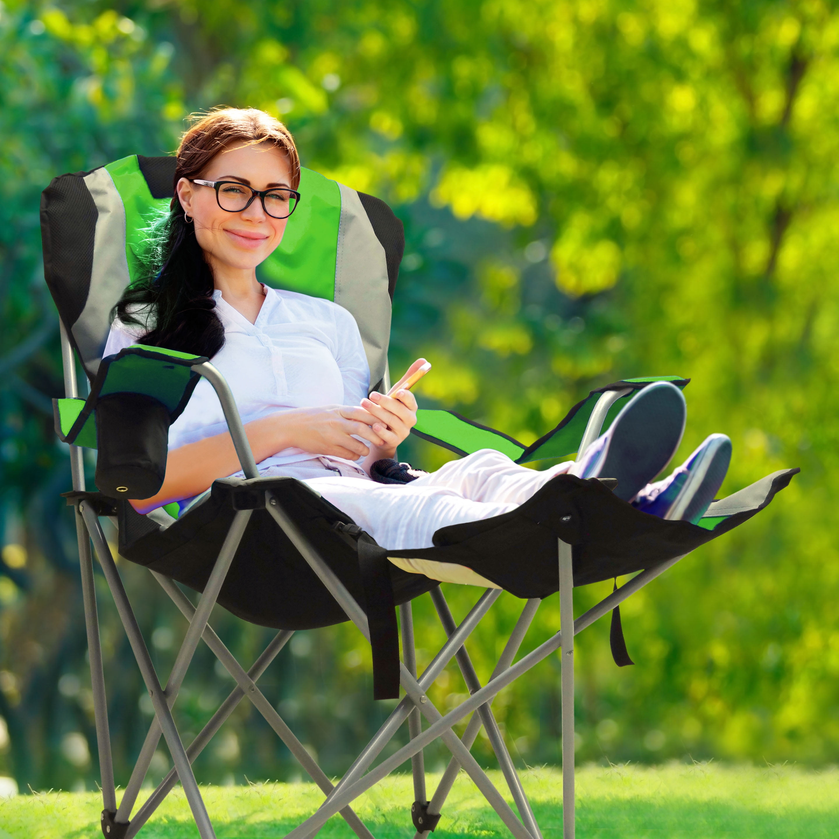 Riptide Blue Promech Racing Fold-Up Camping Garden Paddock Chair with Carry Bag Riptide Blue Promech Racing Fold-Up Camping Garden Paddock Chair with Carry Bag
