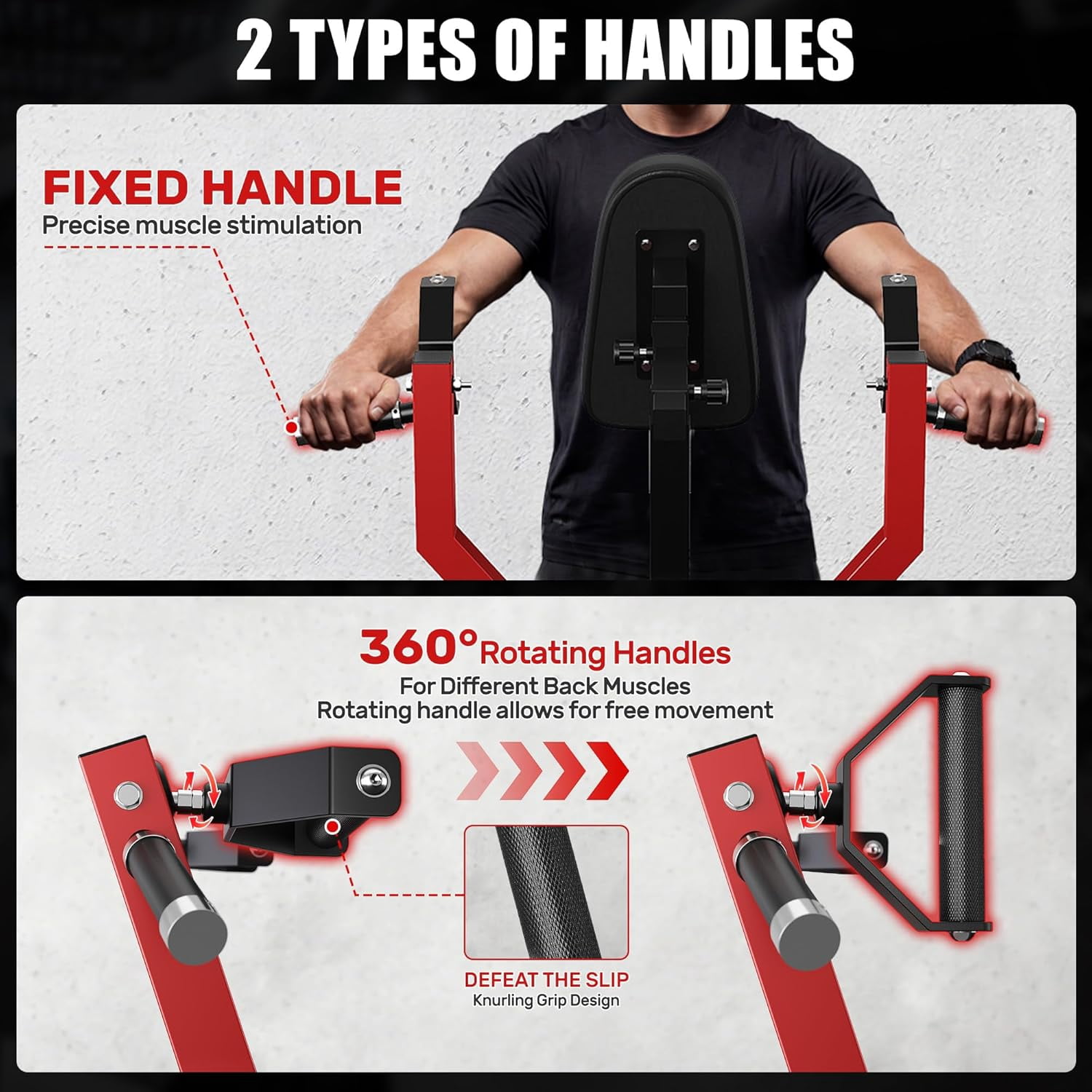 400LBS Plate Loaded Seated Row Machine, Chest Supported T-bar Row Machine, Independent Arms Back Exercising Equipment, Home Gym Strength Training Machine