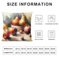 thumbnail image 5 of Fall Pumpkin Pillow Covers Watercolor Pumpkin Turkey Autumn Harvest Decorative Throw Pillow Cases Autumn Thanksgiving Quotes Holiday Outdoor Cushion Covers for Sofa, 5 of 5