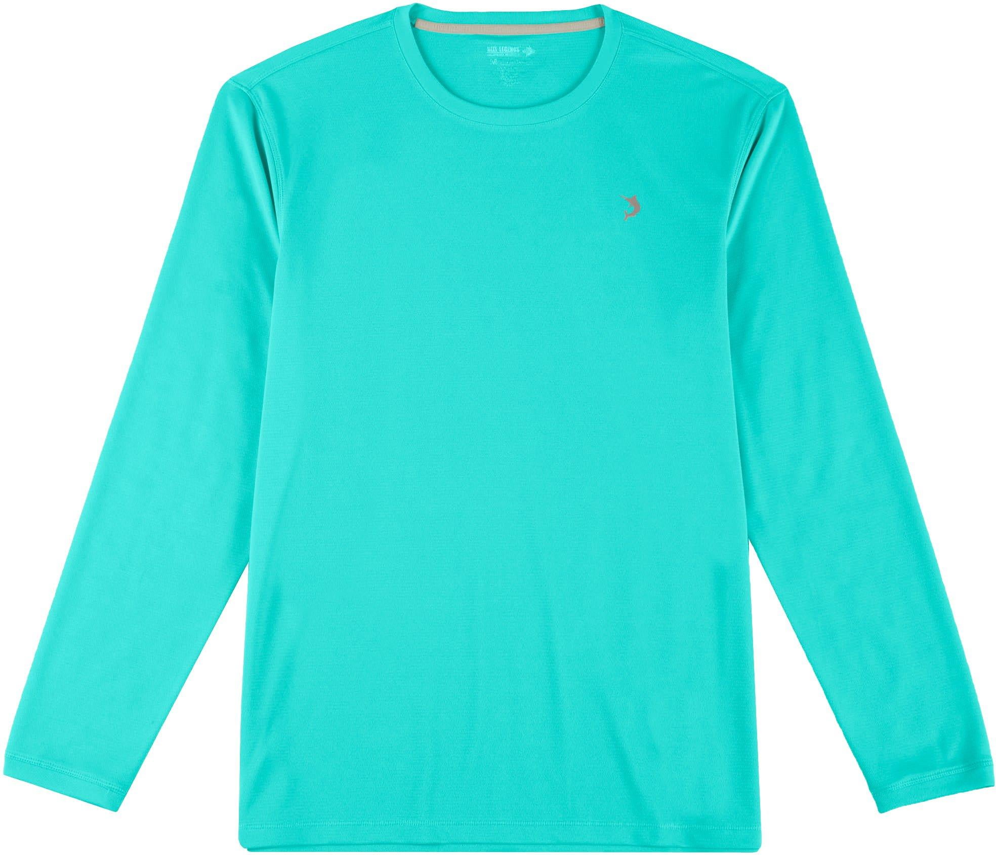 Reel Legends Men's Freeline Long Sleeve Shirt Large Green