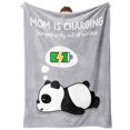 thumbnail image 1 of Manta Craftique Mom is Charging, 152 x 127 cm, franela suave, 1 of 7